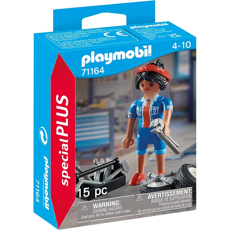 PLAYMOBIL City Action 71164 'Mechanikerin', 15 Teile, ab 4 Jahren
