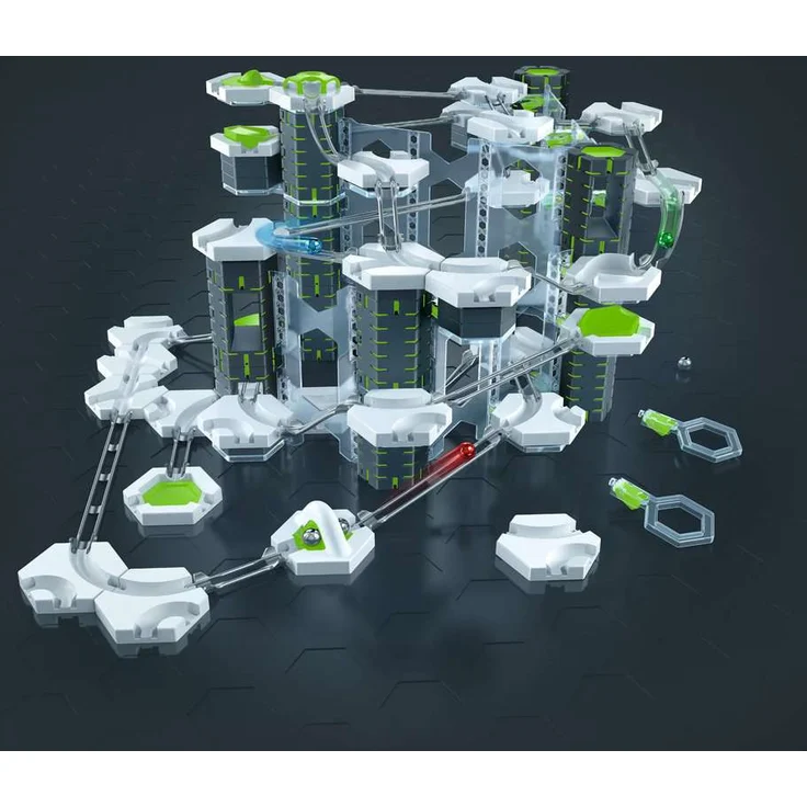 Ravensburger GraviTrax 'Pro Starter-Set Vertical', interaktives Kugelbahnsystem mit zahlreichen Elementen, ab 8 Jahren – Bild 5
