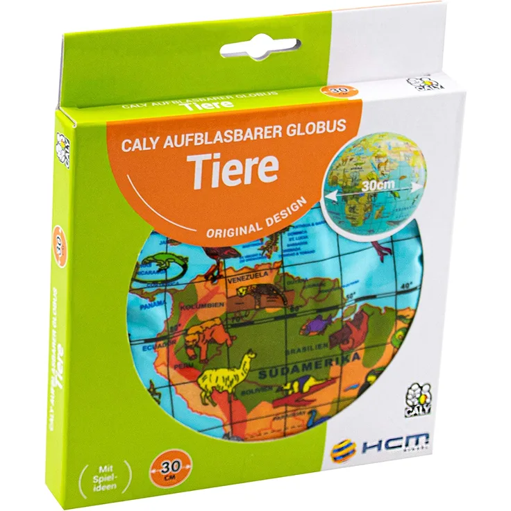 Aufblasbarer Globus - Tiere