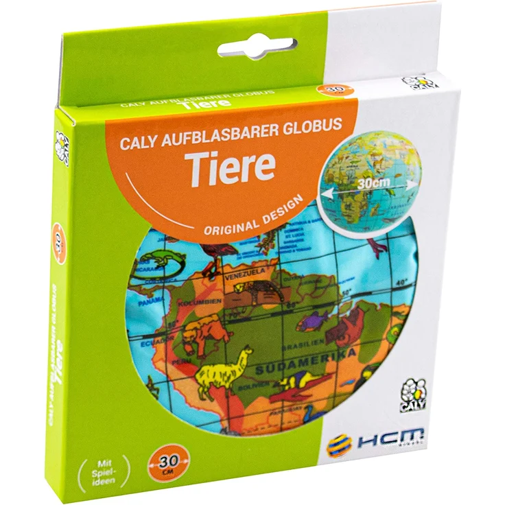 Aufblasbarer Globus - Tiere