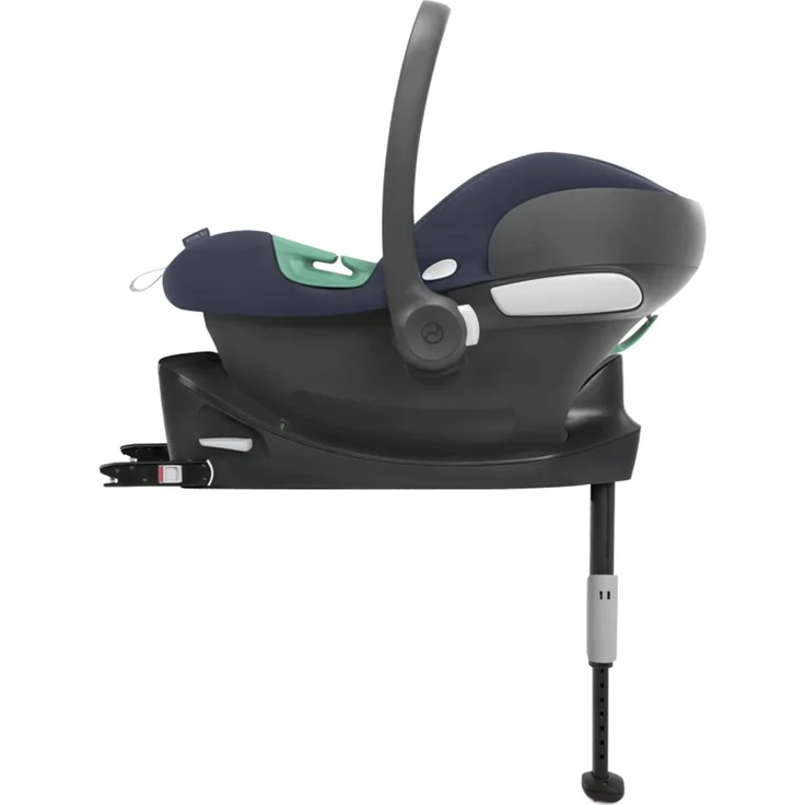 Cybex 'Aton B2 i-Size', Babyschale, ab Geburt bis ca. 24 Monate, Max. 13 kg, Inkl. Neugeboreneneinlage, SensorSafe kompatibel, Bay Blue – Bild 4