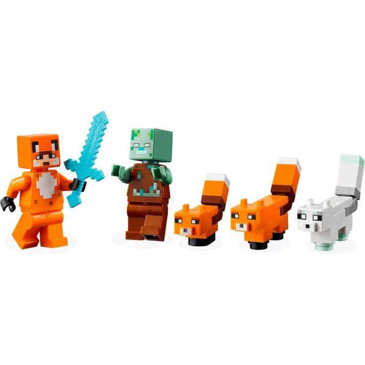 LEGO Minecraft 21178 'Die Fuchs-Lodge',193 Teile, ab 8 Jahren – Bild 6