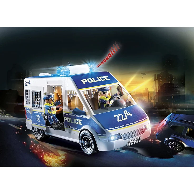 PLAYMOBIL City Action 70899 'Polizei-Mannschaftswagen', 52 Teile, ab 4 Jahren – Bild 3