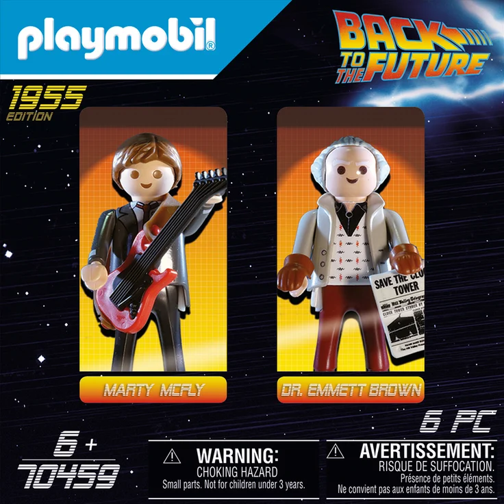 Playmobil Back to the Future 70459 'Marty Mcfly und Dr. Emmett Brown', 6 Teile, ab 6 Jahren – Bild 3