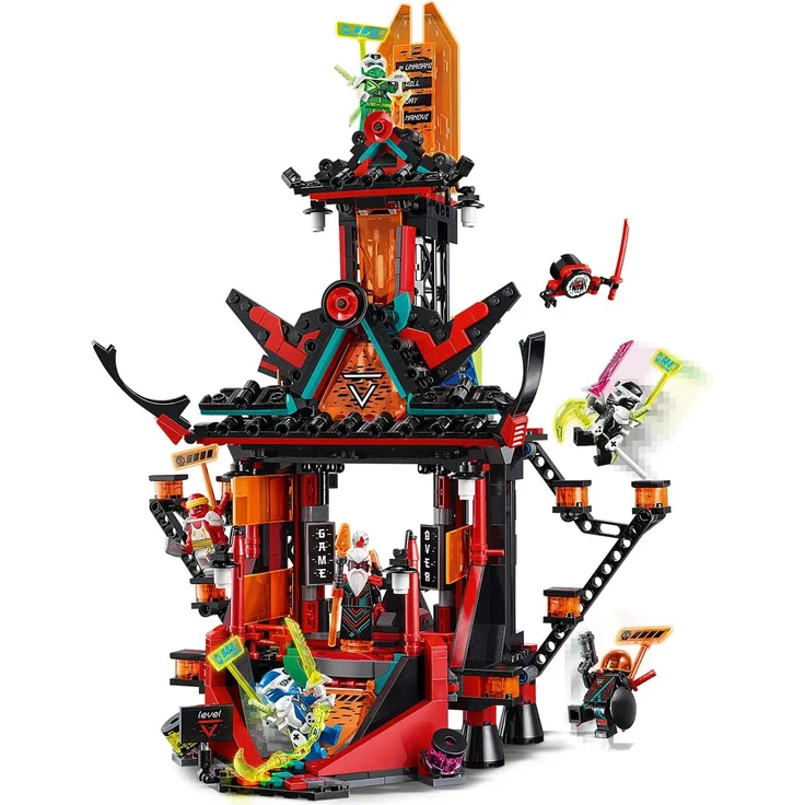 LEGO NINJAGO 71712 'Tempel des Unsinns', 810 Teile, ab 9 Jahren, inkl. 6 Minifiguren aus Prime Empire – Bild 3
