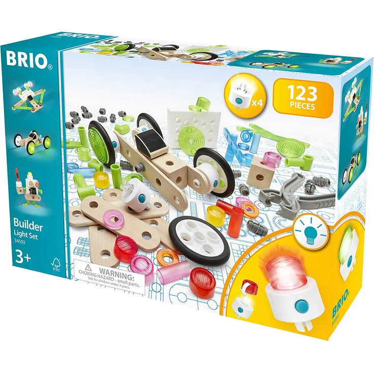 BRIO Builder - Licht-Konstruktionsset, 120tlg – Bild 2