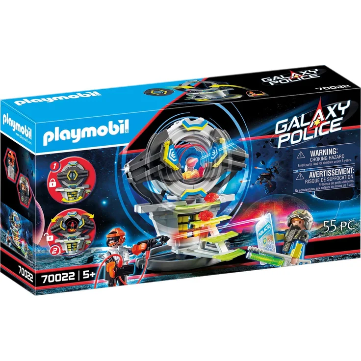 Playmobil Galaxy Police 70022 'Tresor mit Geheimcode', 55 Teile, ab 5 Jahren – Bild 1