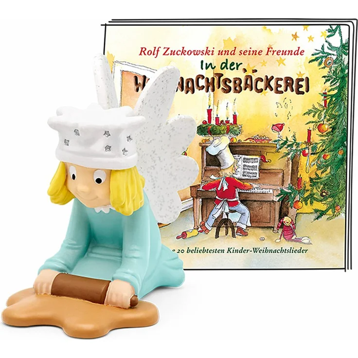 Tonies Rolf Zuckowski 'In der Weihnachtsbäckerei', Hörfigur mit 57 Minuten Spielzeit und 21 Titeln, ab 3 Jahren – Bild 1