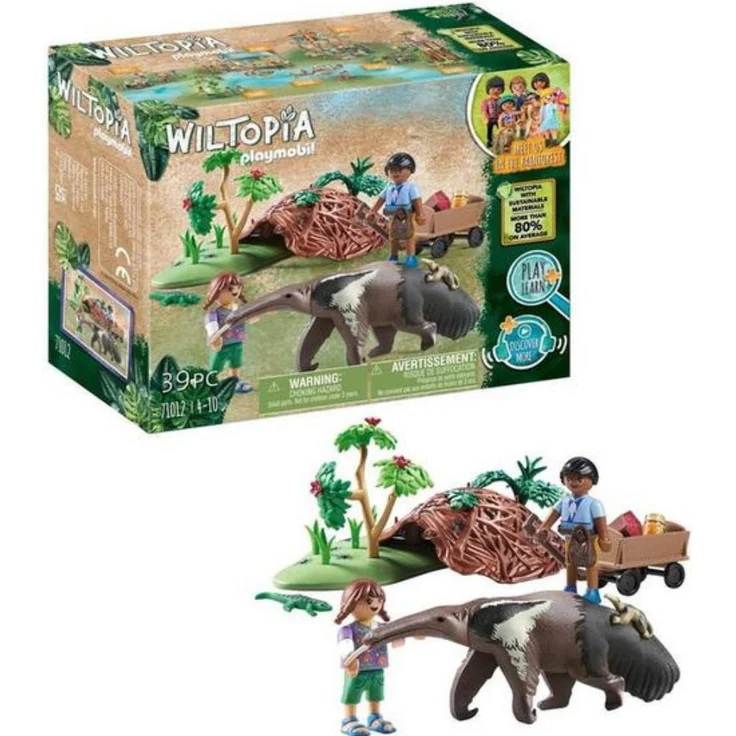 Playmobil Wiltopia 71012 'Ameisenbärpflege', 39 Teile, ab 4 Jahren – Bild 4