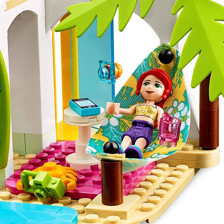 LEGO Friends 41428 'Strandhaus mit Tretboot', 444 Teile, ab 6 Jahren – Bild 4