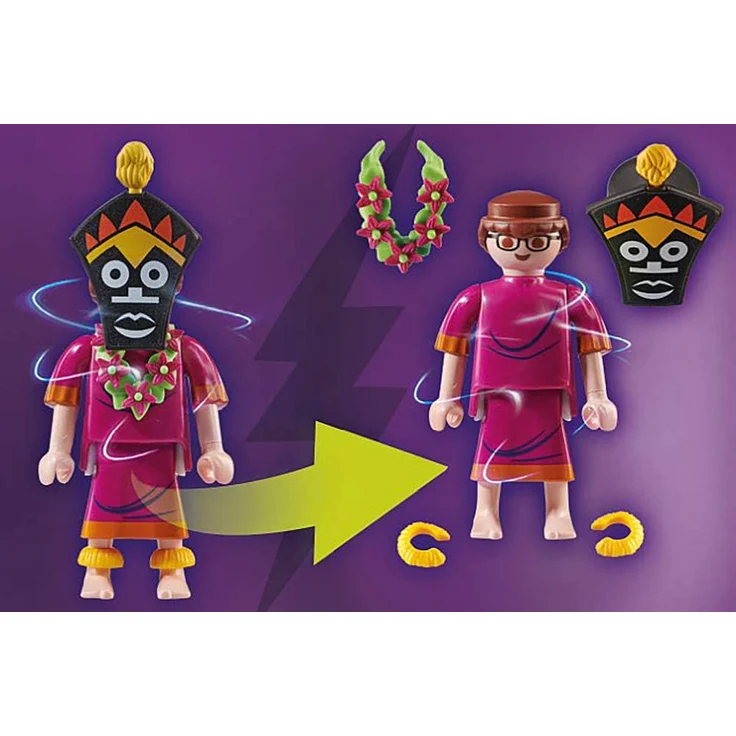 Playmobil SCOOBY-DOO! 70707 'Abenteuer mit Witch Doctor', 46 Teile, ab 5 Jahren - Preisvergleich – Bild 5