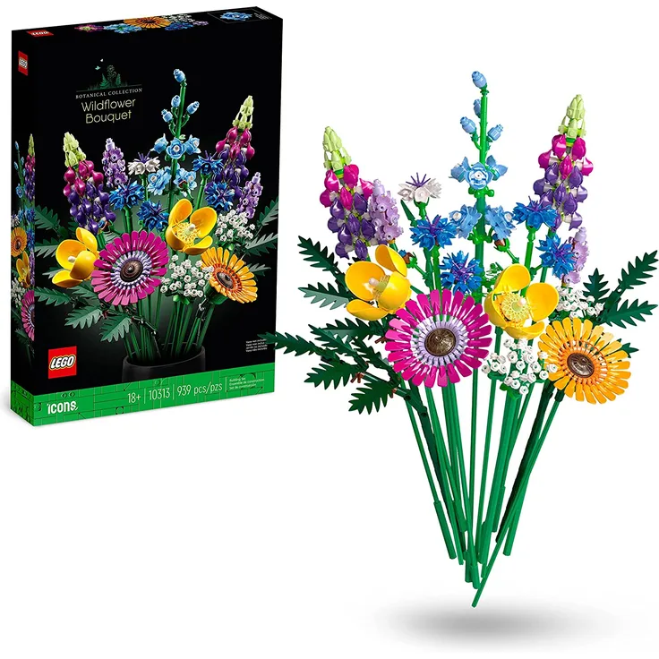 LEGO Icons 10313 'Wildblumenstrauß', 939 Teile, ab 18 Jahren