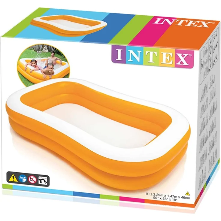 Sunflex 'Schwimmcenter Mandarin', 229 x 147 x 46 cm, ab 3 Jahren – Bild 3