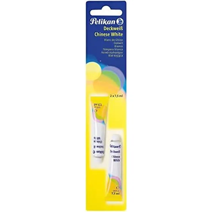 Pelikan Deckweiß Blisterverpackung mit 2 Tuben à 7,5 ml