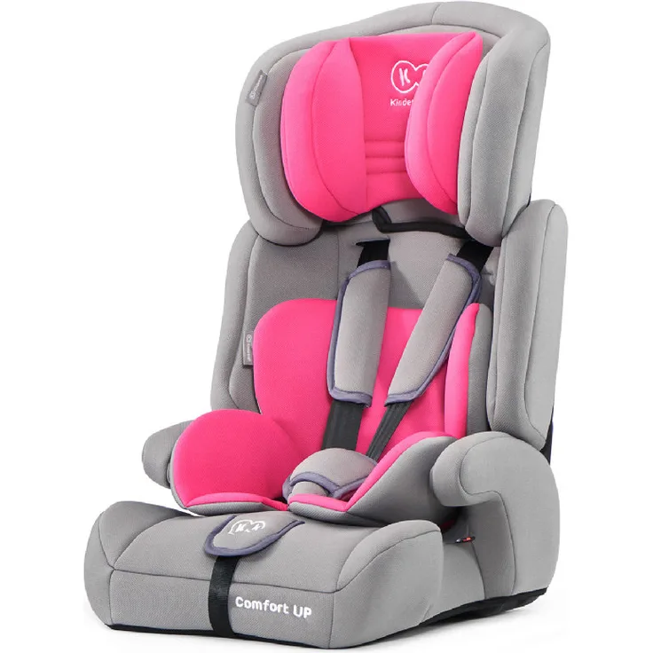 Kinderkraft 'Comfort UP' Autokindersitz Pink, 9 bis 36 kg (Gruppe 1/2/3), mit Seitenaufprallschutz, 5-Punkt-Sicherheitsgurt