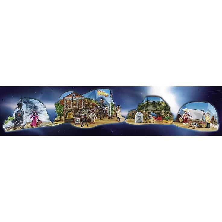 PLAYMOBIL 70576 'Adventskalender Back to the Future III', 75 Teile, ab 5 Jahren – Bild 6