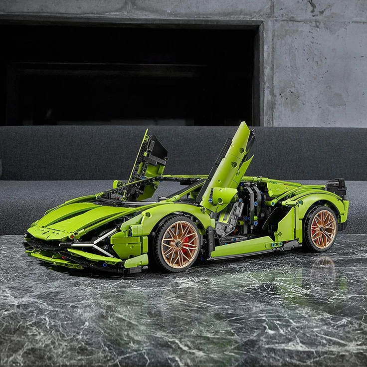 LEGO Technic 42115 'Lamborghini Sián FKP 37', 3696 Teile, ab 18 Jahren, originalgetreues Modell – Bild 6