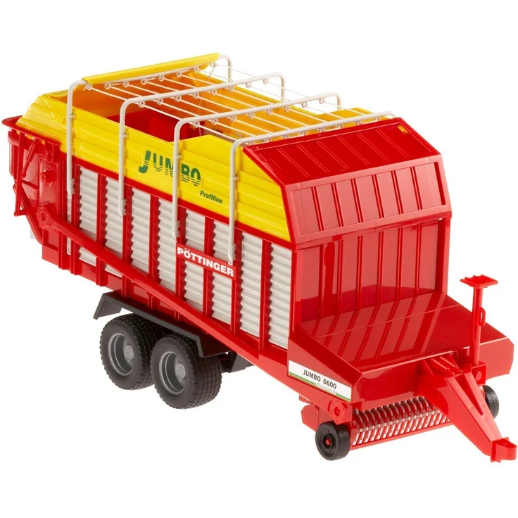 Bruder 02214 'Pöttinger Jumbo 6600 Profiline' Spielfahrzeug Zubehör, ab 4 Jahren, 1:16, bewegliche Walze, 54,6 × 18,0 × 24,5 cm – Bild 1