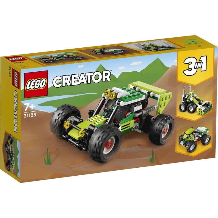 LEGO Creator 3-in-1 31123 'Geländebuggy', 160 Teile, ab 7 Jahren – Bild 4
