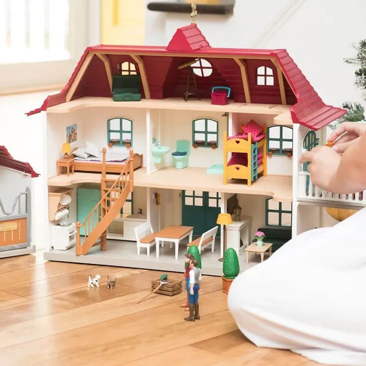 Schleich Horse Club 42551 'Lakeside Pferdehof', ab 5 Jahren, 192 Teile - Preisvergleich – Bild 4