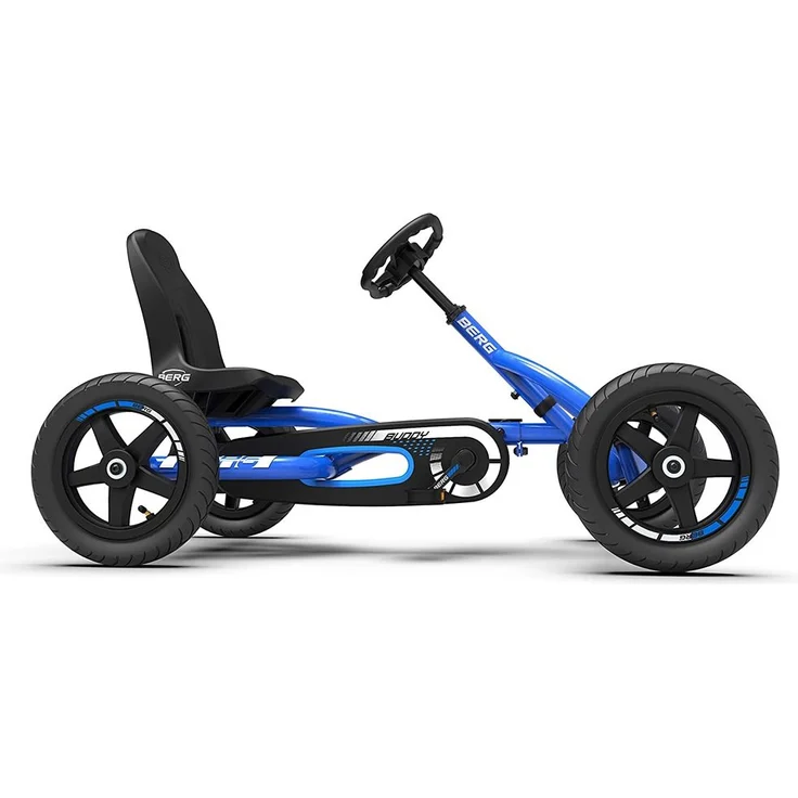 BERG 'Buddy' Pedal-Gokart, Blue Limited Edition, ab 3 Jahren, max. belastbar bis 50 kg, verstellbarer Sitz – Bild 2