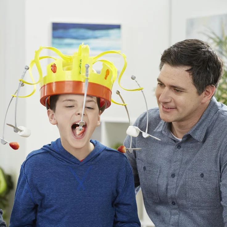 Hasbro 'Schnapp n Happen' Geschicklichkeitsspiel, Familienspiel, ab 8 Jahren, 2+ Spieler (E2420100) – Bild 3