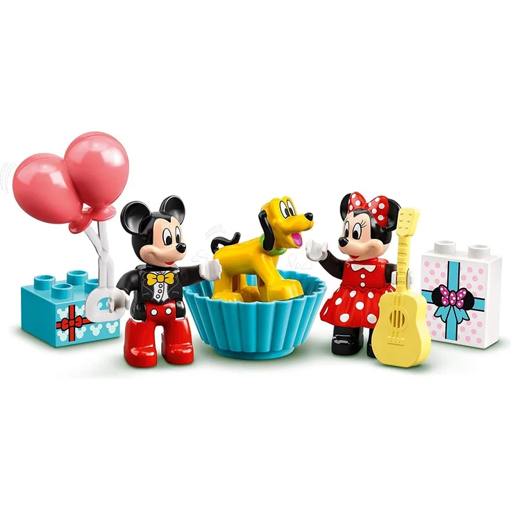 LEGO DUPLO Disney Junior 10941 'Mickys und Minnies Geburtstagszug', 22 Teile, ab 2 Jahren – Bild 4
