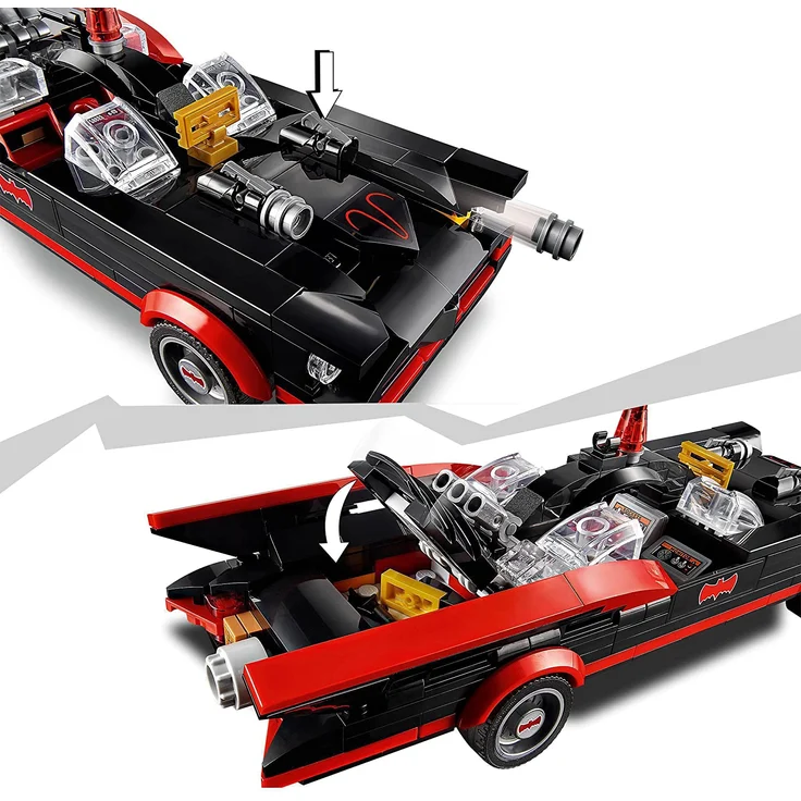LEGO DC 76188 'Batmobil aus dem TV-Klassiker', 345 Teile, ab 7 Jahren – Bild 6
