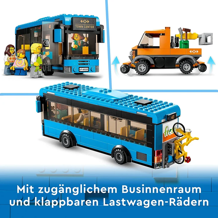 LEGO City 60335 'Bahnhof', 907 Teile, ab 7 Jahren – Bild 4
