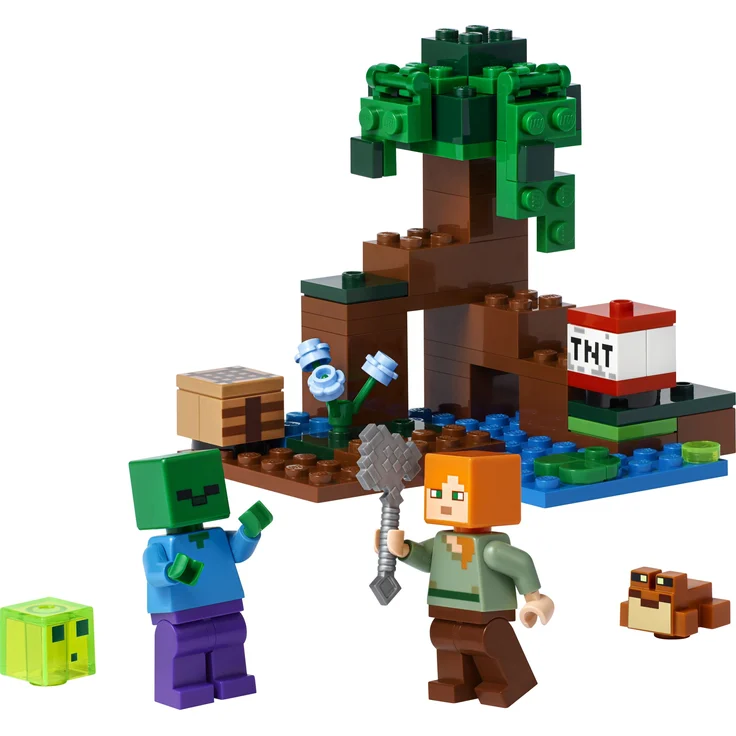 LEGO Minecraft 21240 'Das Sumpfabenteuer', 65 Teile, ab 7 Jahren – Bild 2