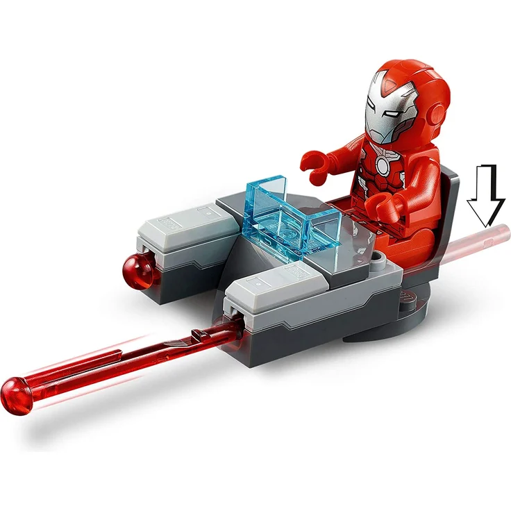 LEGO Marvel Avengers 76164 'Iron Man Hulkbuster vs. A.I.M.-Agent', 456 Teile, ab 8 Jahren – Bild 5