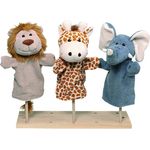 Goki 'Wilde Tiere' Handpuppen, 1 Stück, zufällige Auswahl