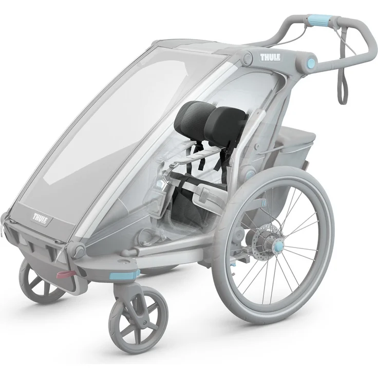 Thule Chariot Baby Supporter, gepolsterte Seiten- und Kopfstütze für Fahrradanhänger – Bild 2
