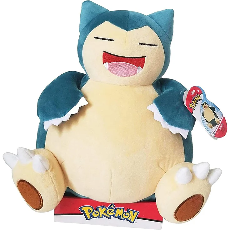 Pokemon, Relaxo Kuscheltier, offiziell lizenziert, 30 cm – Bild 3