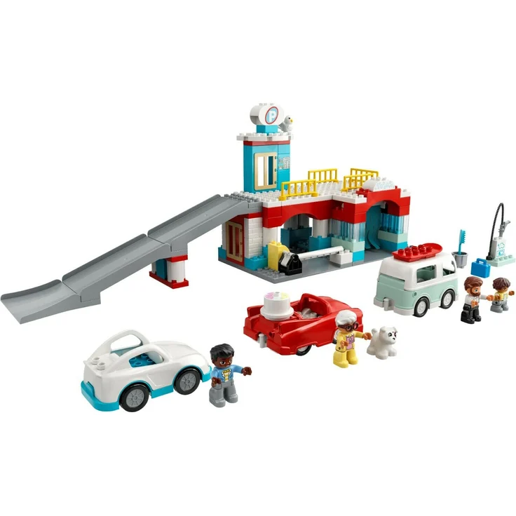 LEGO DUPLO 10948 'Parkhaus mit Autowaschanlage', 112 Teile, ab 2 Jahren – Bild 2