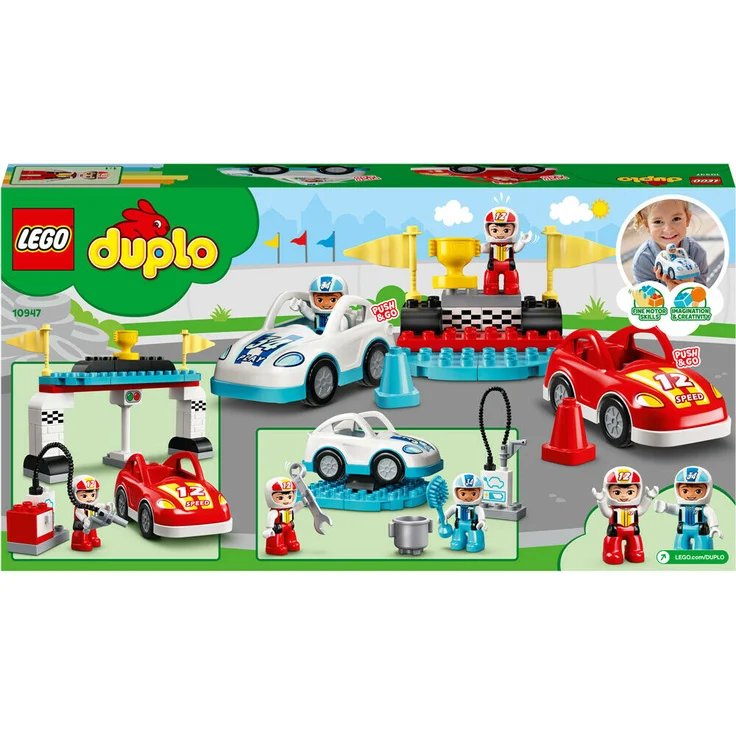 LEGO DUPLO 10947 'Rennwagen', 44 Teile, ab 2 Jahren – Bild 4