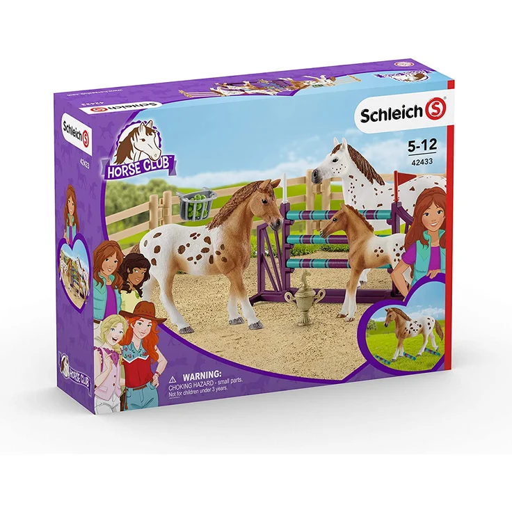 Schleich Horse Club 42433 'Lisas Turnier-Training' ab 5 Jahren, 11 Teile - Preisvergleich – Bild 3
