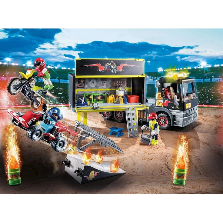 PLAYMOBIL 70544 'XXL-Adventskalender Stuntshow', 169 Teile , ab 4 Jahren - Preisvergleich – Bild 3