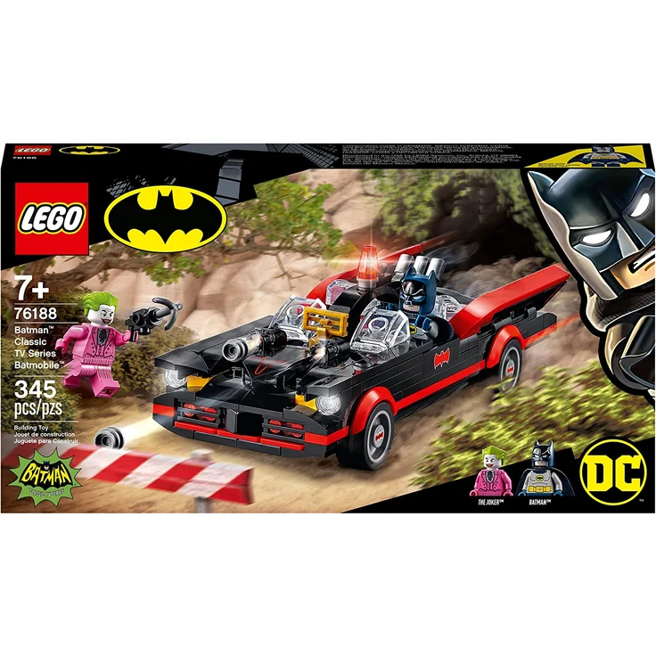 LEGO DC 76188 'Batmobil aus dem TV-Klassiker', 345 Teile, ab 7 Jahren – Bild 3
