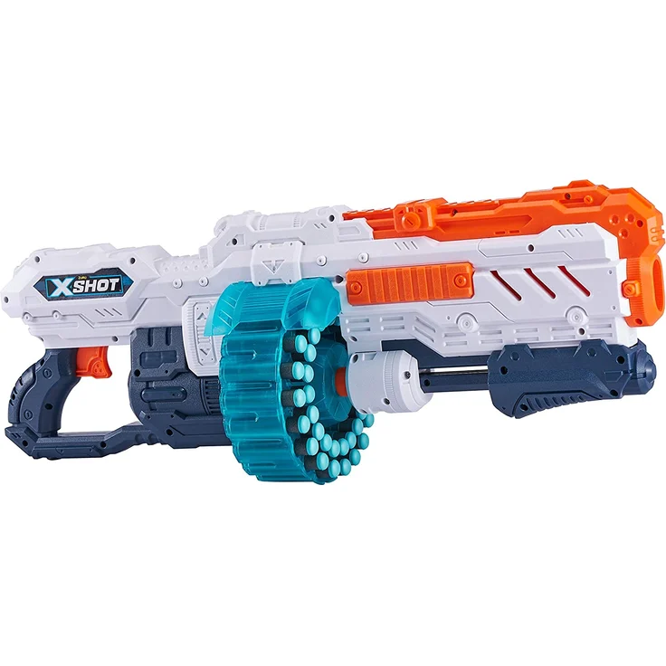 Zuru XSHOT 'Turbo Advance' Blaster, ab 8 Jahren, Reichweite 24 m, inkl. 96 Darts, Weiß – Bild 2