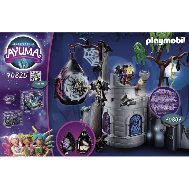 PLAYMOBIL Adventures of Ayuma 70825 'Unterschlupf der Bat Fairies', 54 Teile, ab 7 Jahren – Bild 3