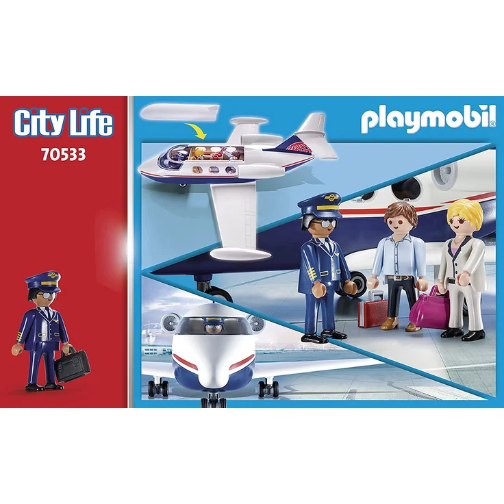 Playmobil City Life 70533 'Privatflugzeug', 45 Teile, ab 4 Jahren – Bild 4