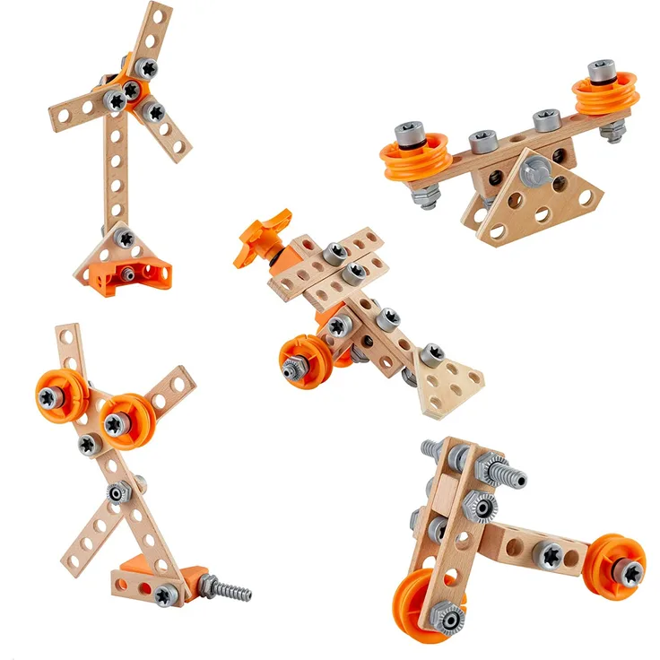 Hape - Erfinder Starter Set - Konstruktionsspielzeug