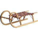 Ress 'Gebirgsrodel mit Gurtsitz' Hörnerschlitten, 100 cm, Buchenholz, ab 3 Jahren