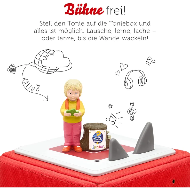 Tonies Wieso? Weshalb? Warum? junior 'Der Wald', Hörfigur mit 30 Minuten Spielzeit, ab 3 Jahren – Bild 4