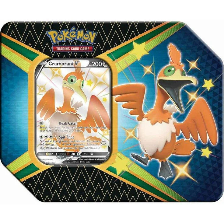 Pokemon Shining Fates (Glänzendes Schicksal) V Tin (englische Version), 1x Stück, zufällige Auswahl – Bild 2