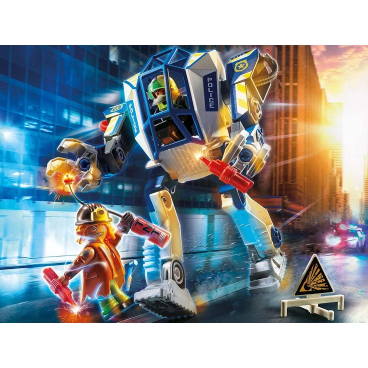 Playmobil City Action 70571 'Polizei-Roboter: Spezialeinsatz', 50 Teile, ab 4 Jahren – Bild 2