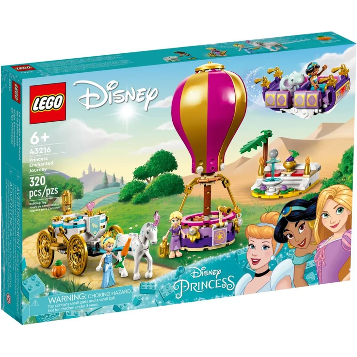 LEGO Disney 43216 'Prinzessinnen auf magischer Reise', 320 Teile, ab 6 Jahren – Bild 3