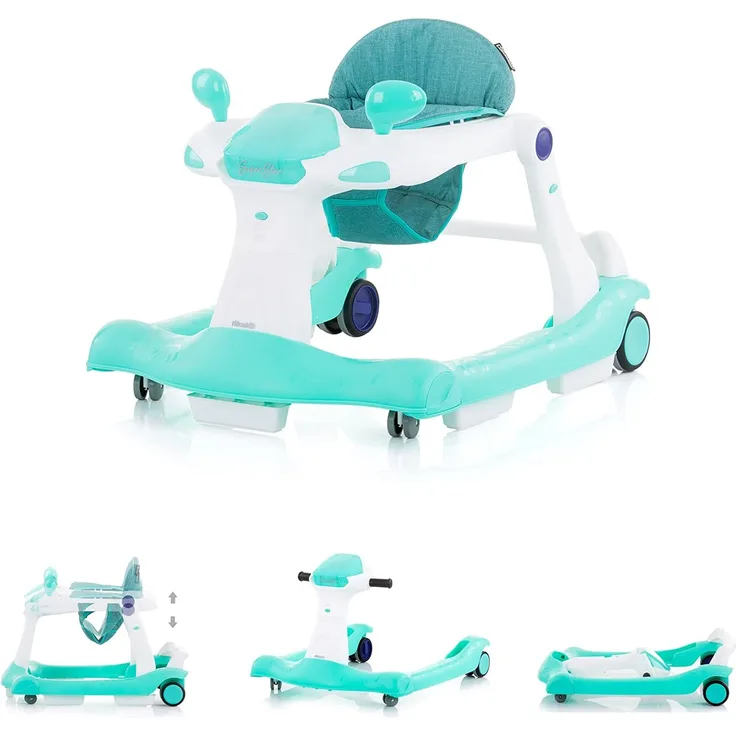 Chipolino 'Lauflernhilfe Super Star 2 in 1', mit Musik, Höhenverstellbar, grün, ab 0,5 Jahren