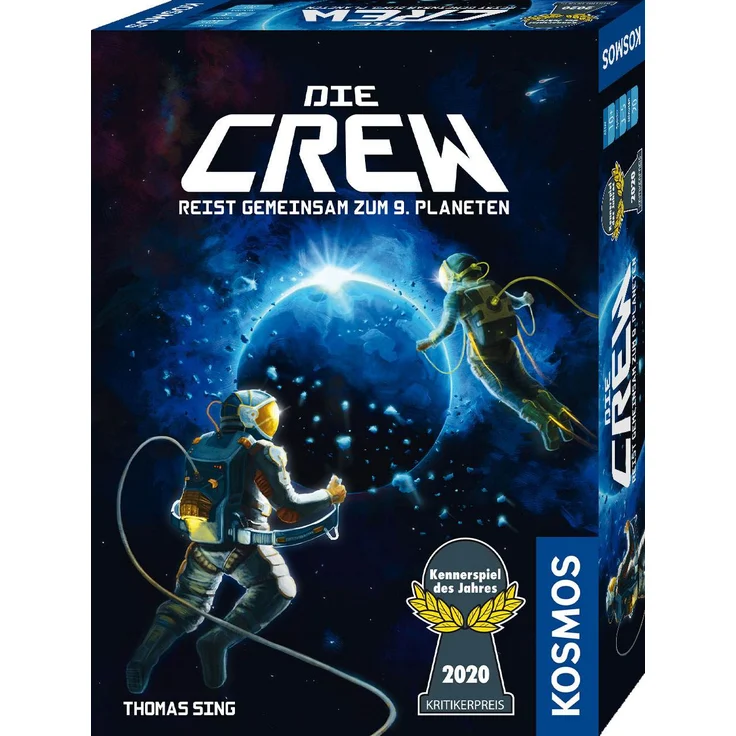 KOSMOS 'Die Crew' Kartenspiel, ab 10 Jahren, 2 - 5 Spieler, 20 min Spielzeit, Kennerspiel des Jahres 2020 – Bild 1